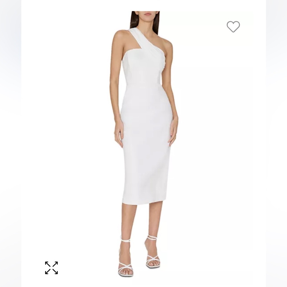 MILLY
Asymmetrical Sheath Dress